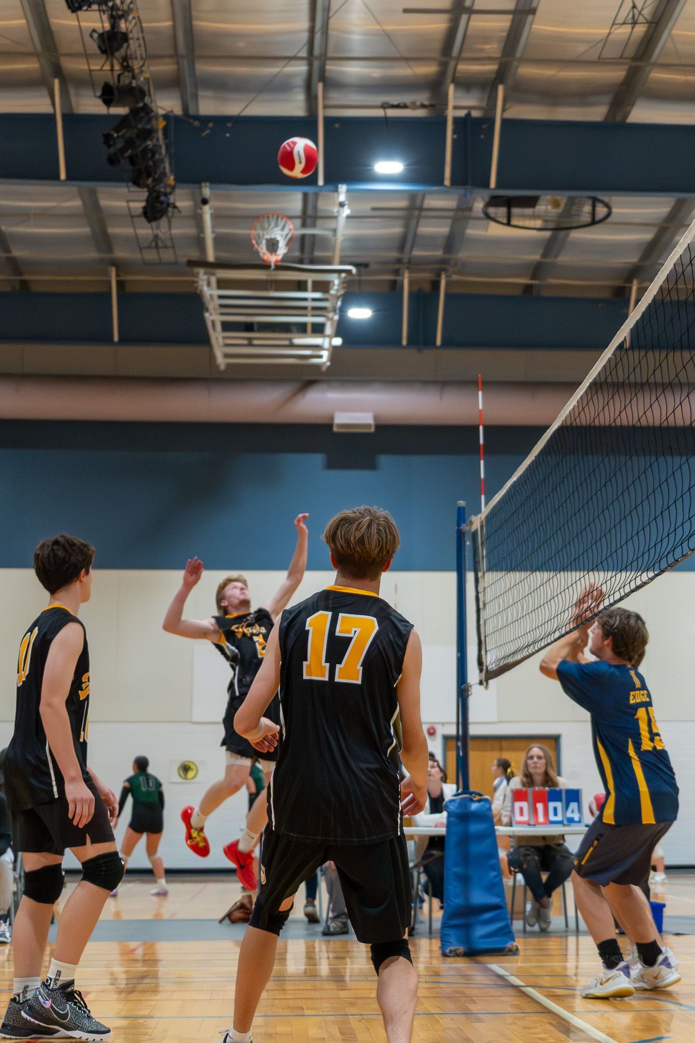 ball in air at Heritage Common