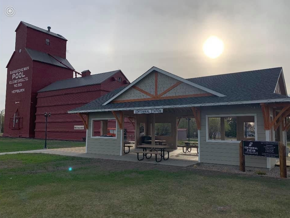 Gazebo and Museum of Wheat Hepburn