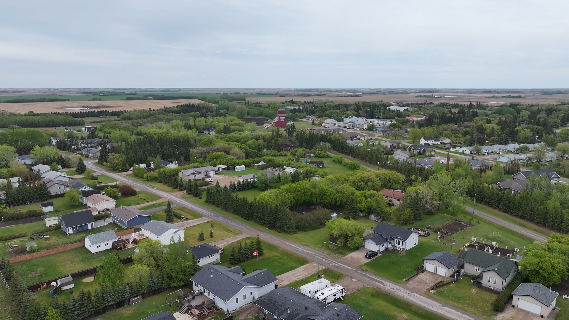 Aerial drone image of Hepburn