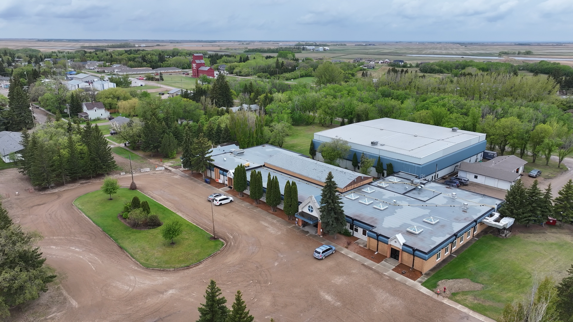 Hepburn aerial drone view of Heritage Common
