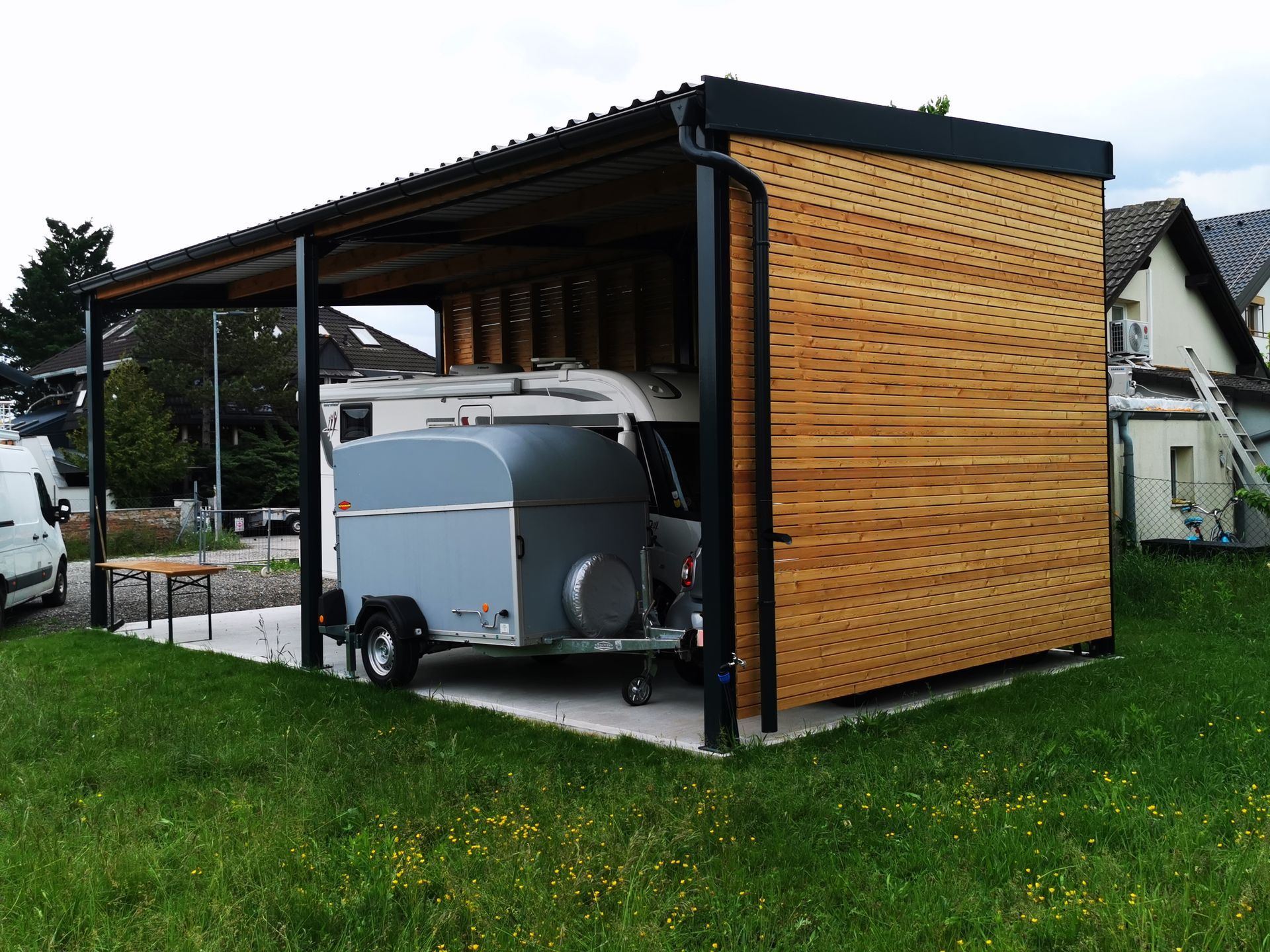 Verkleidung Carport