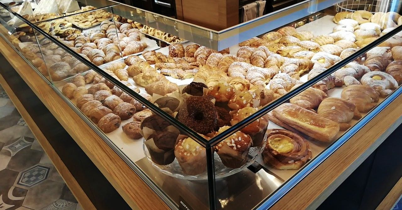 Cornetti e paste per colazione