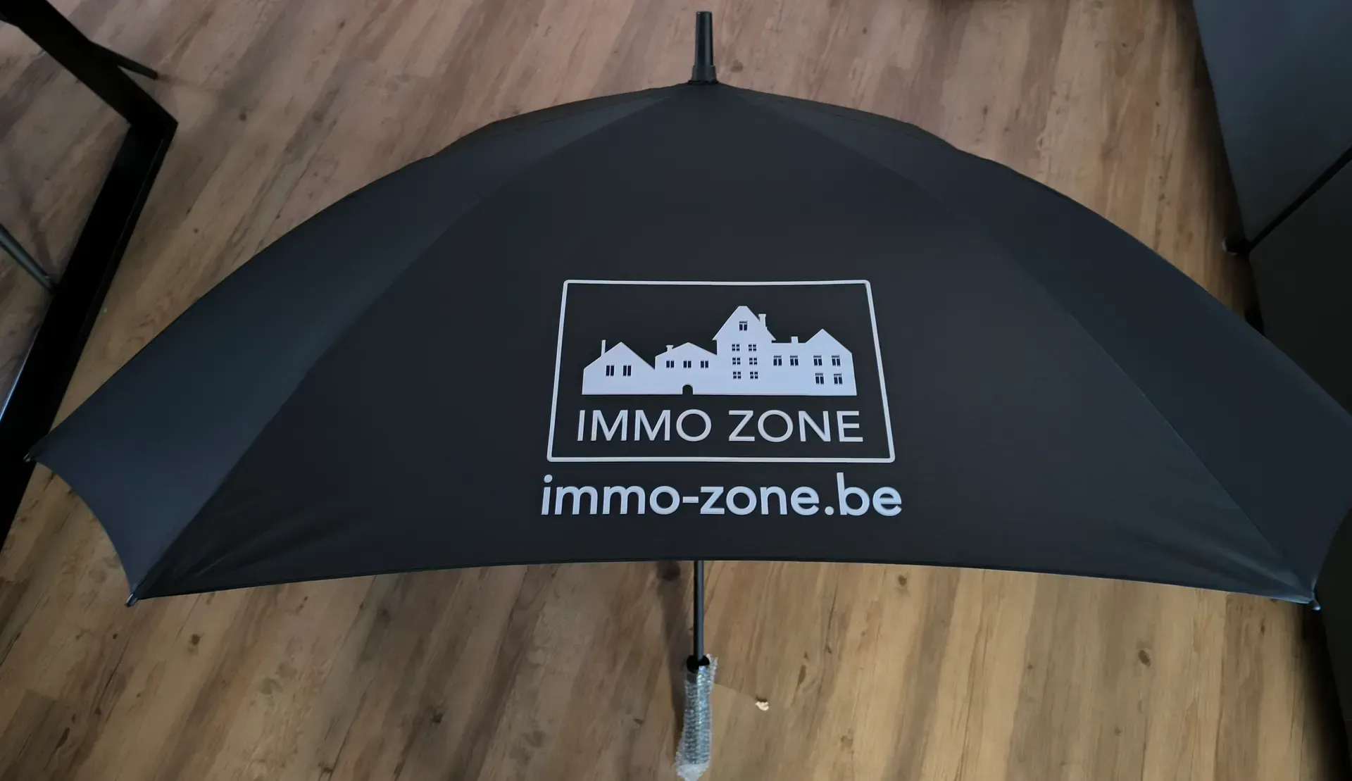 paraplu voor immo kantoor