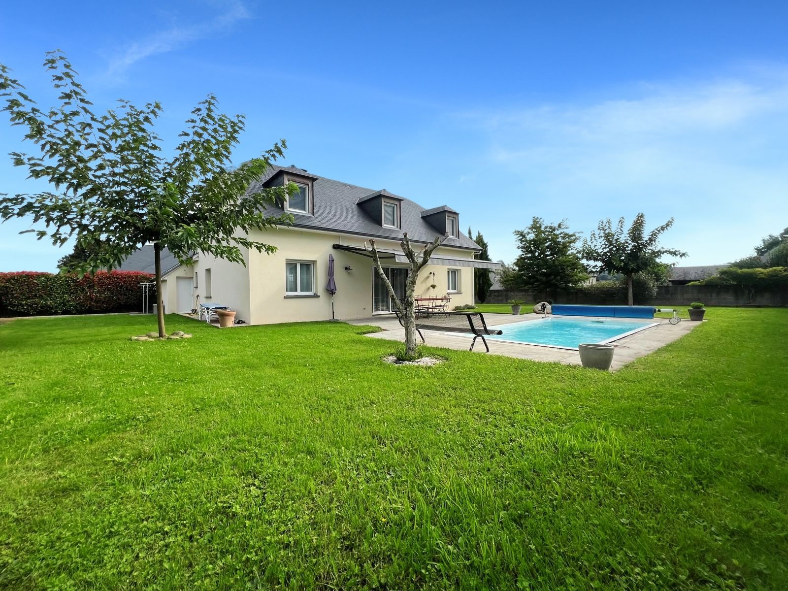 Maison Pontacq, Maison Pontacq avec piscine, Maison calme Pontacq,  Immo64 Soumoulou, Immobilier Soumoulou 