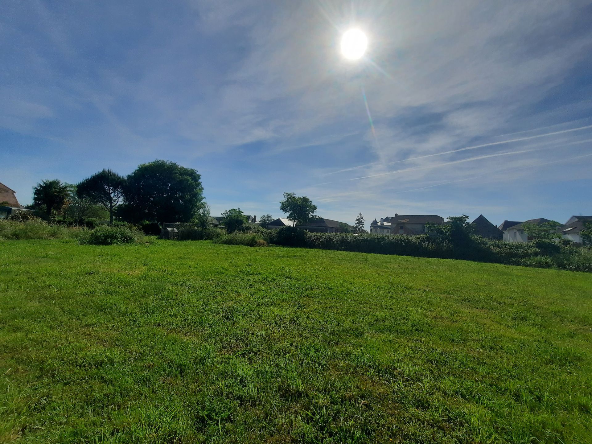 Terrain Bordes, Terrain vue Pyrénées Bordes, Terrain pas cher Soumoulou, Terrain entre Pau et Tarbes, Immo64 Soumoulou 