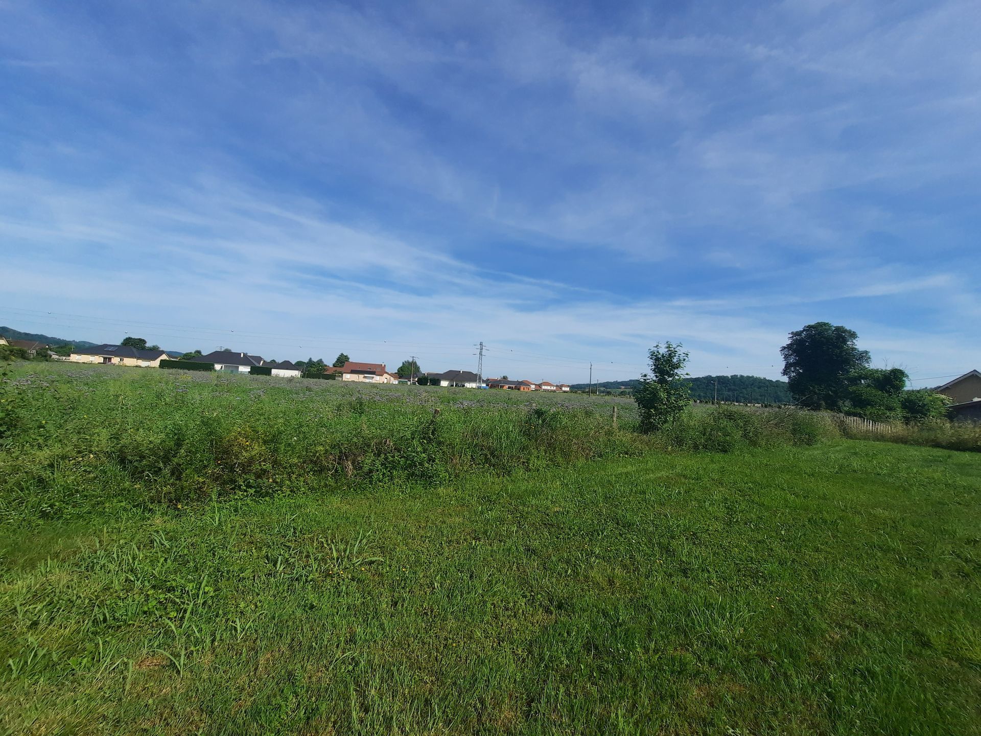 Terrain Bordes, Terrain vue Pyrénées Bordes, Terrain pas cher Soumoulou, Terrain entre Pau et Tarbes, Immo64 Soumoulou 
