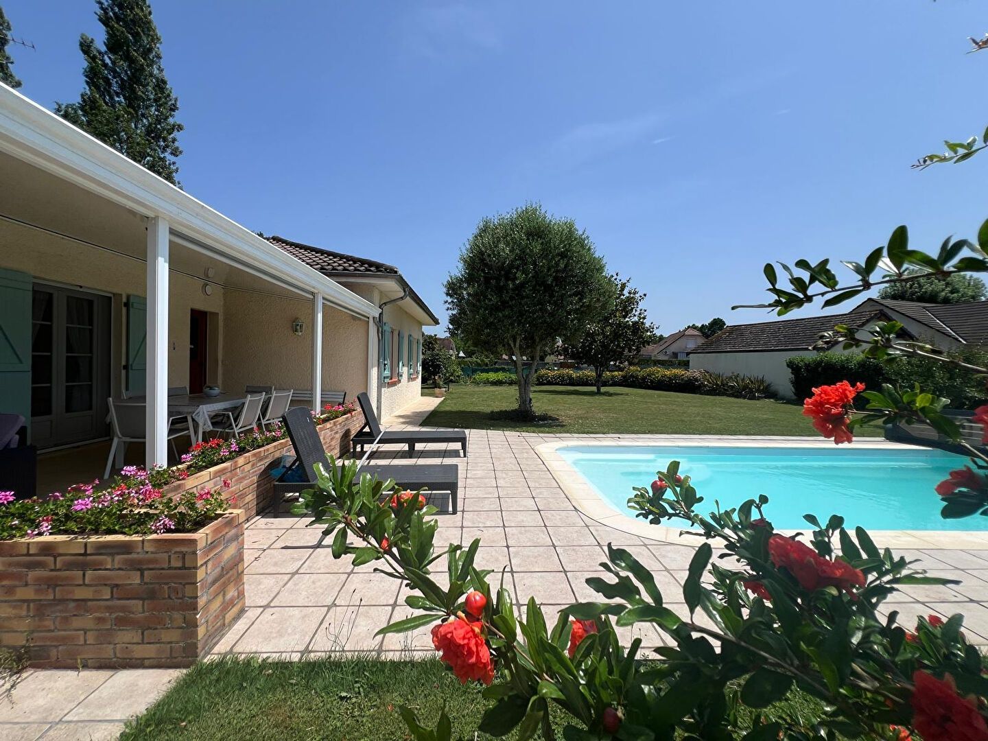 Maison Ousse, Maison avec piscine Ousse, Immo64 Soumoulou, Immobilier Soumoulou, Immobilier Ousse