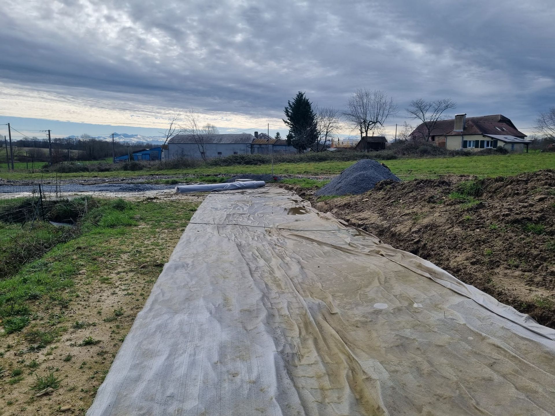 Terrain Riupeyrous, Terrain avec une belle vue Riupeyrous , Terrain Soumoulou, Terrain à côté de Pau, Immo64 Soumoulou 