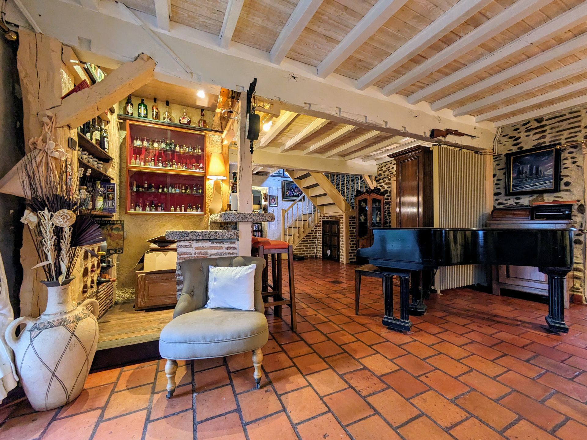 Maison Barinque, Propriété Barinque, Bâtisse Barinque, Immobilier Soumoulou, Immo64 Soumoulou, Maison avec piscine Barinque 