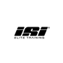 The logo for isi elite training is black and white.