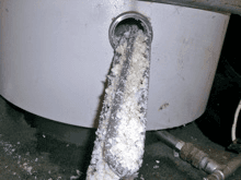 Removing a badly scaled Megaflo immersion Scaled and blown Megaflo immersion heater