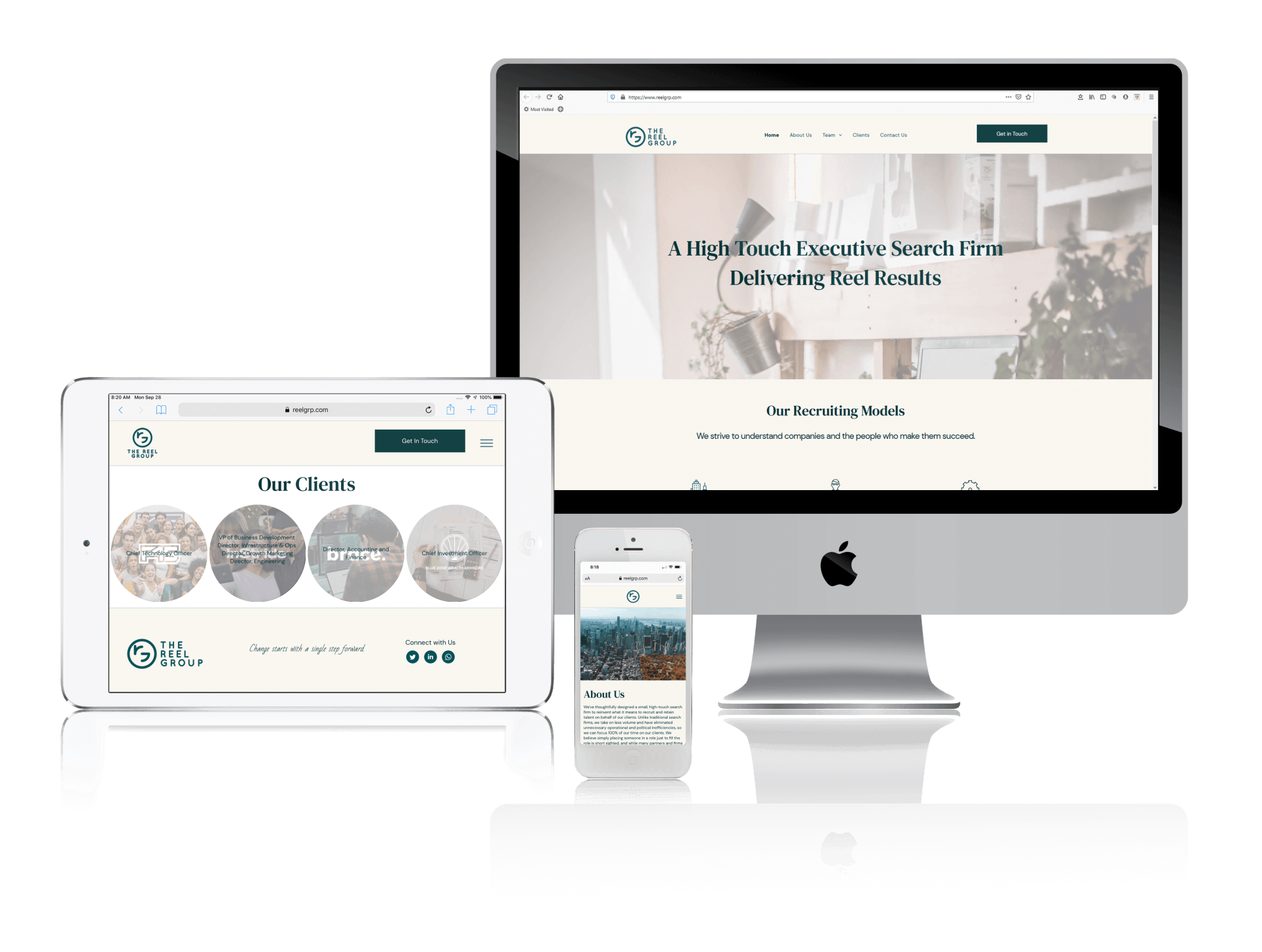 Duda Websites for Executive Search Firms