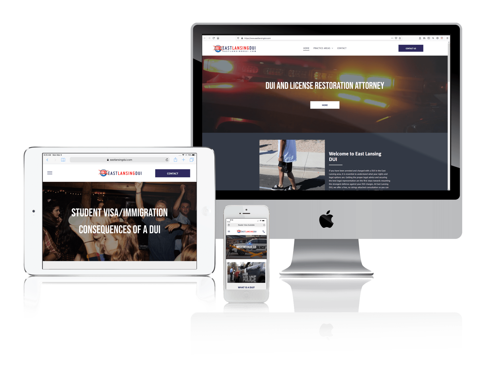 Duda Websites for Law Firms Targeting Niche Services