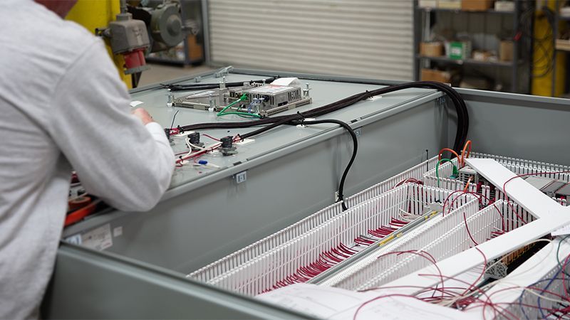 Control Panel and Electrical Wiring