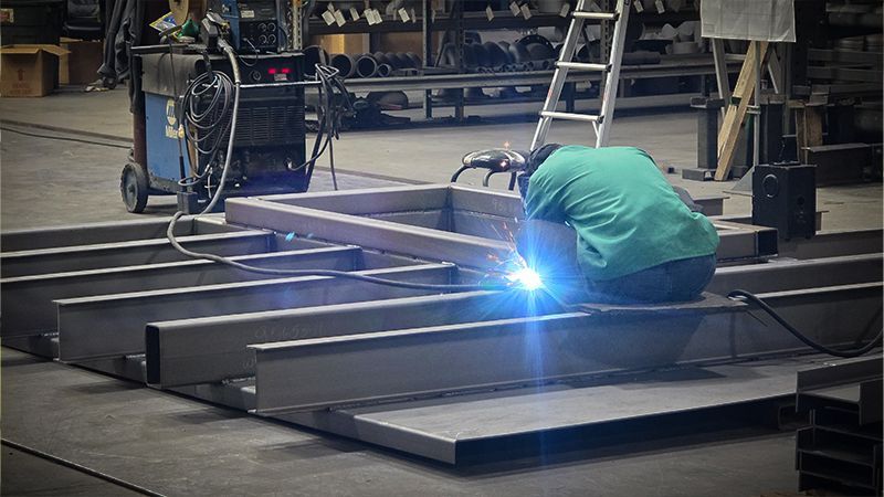 Structural Steel Skid Fabrication