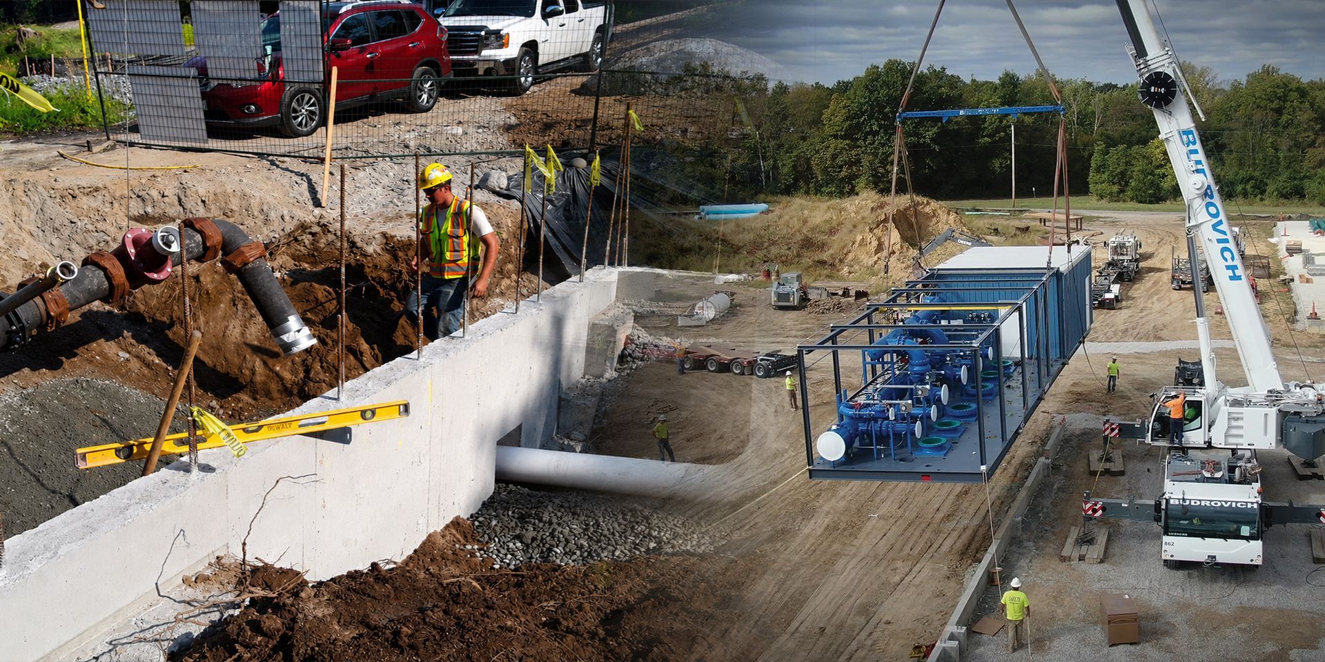 Site-built vs factory-built booster pump station comparison