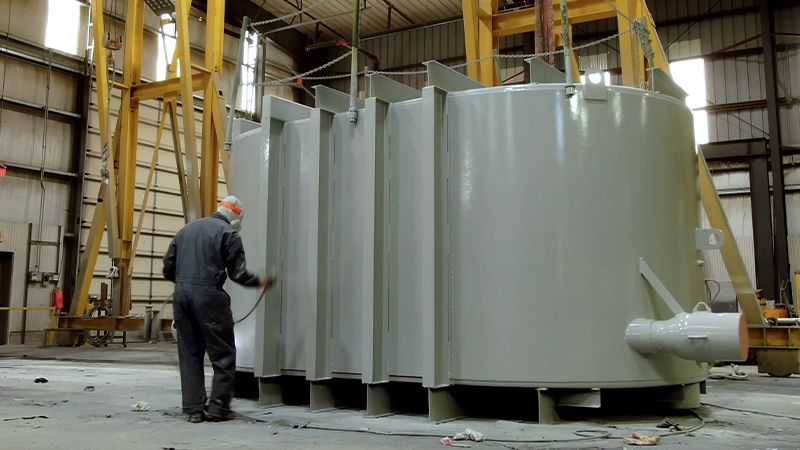 Capsule Surface Prep and Coating