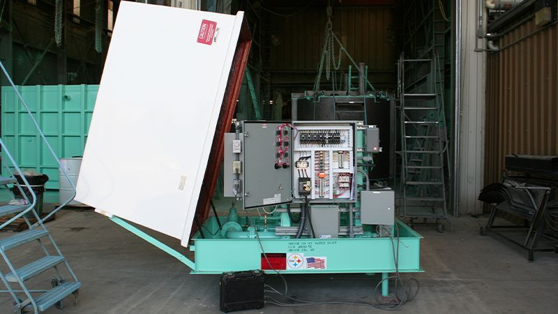 Compact Control Panel and Station Wiring