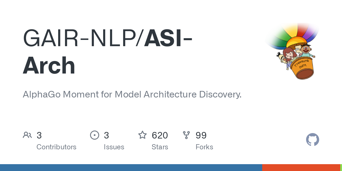 A white background with a picture of a rainbow and the words `` gair - nlp / asi arch '' on it.