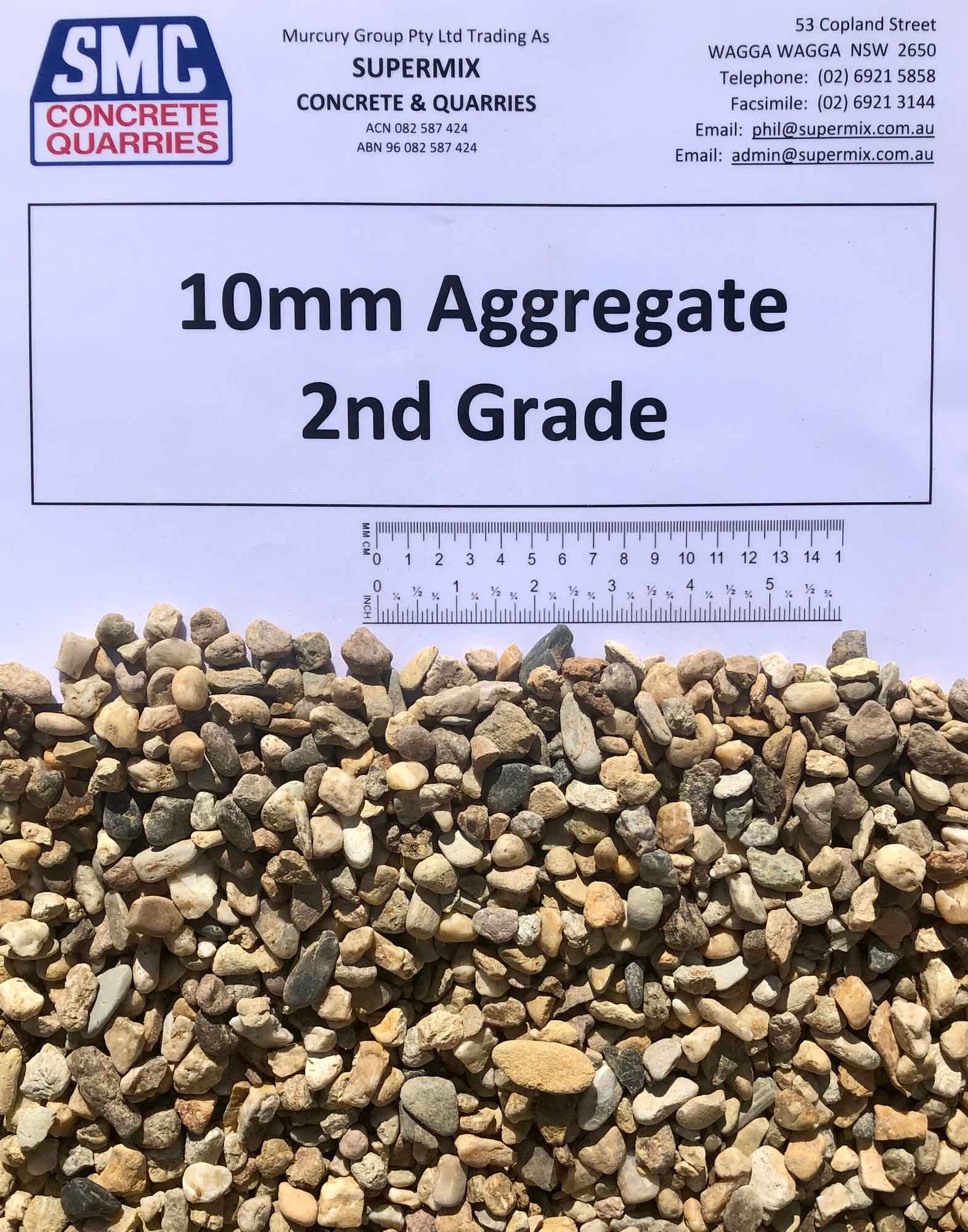 10mm aggregate 2nd grade | Wagga Wagga, NSW | Supermix Concrete & Quarries