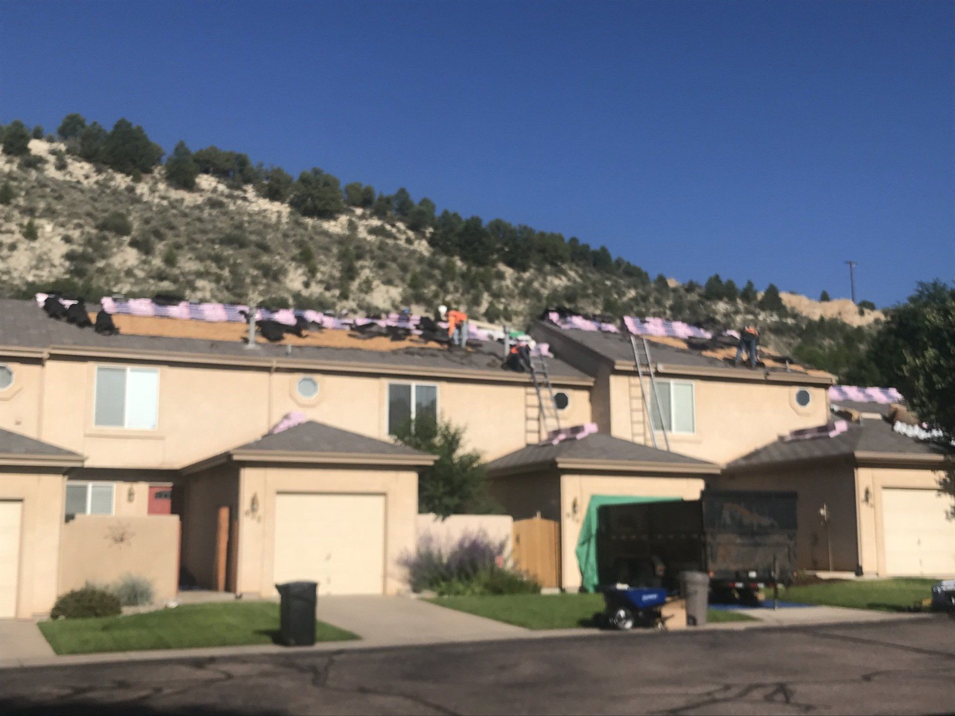 Our crew hard at work.