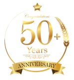50+ Years Anniversary