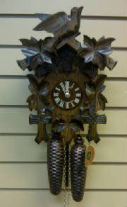 Schnieder Cuckoo 8T909 With Shut Off Lever — Dallas, Texas — TicToc Clock Shop