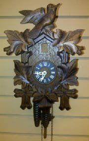 W German Quail Cuckoo 1985 — Dallas, Texas — TicToc Clock Shop