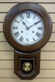 LE Gant School House Wall Clock — Dallas, Texas — TicToc Clock Shop