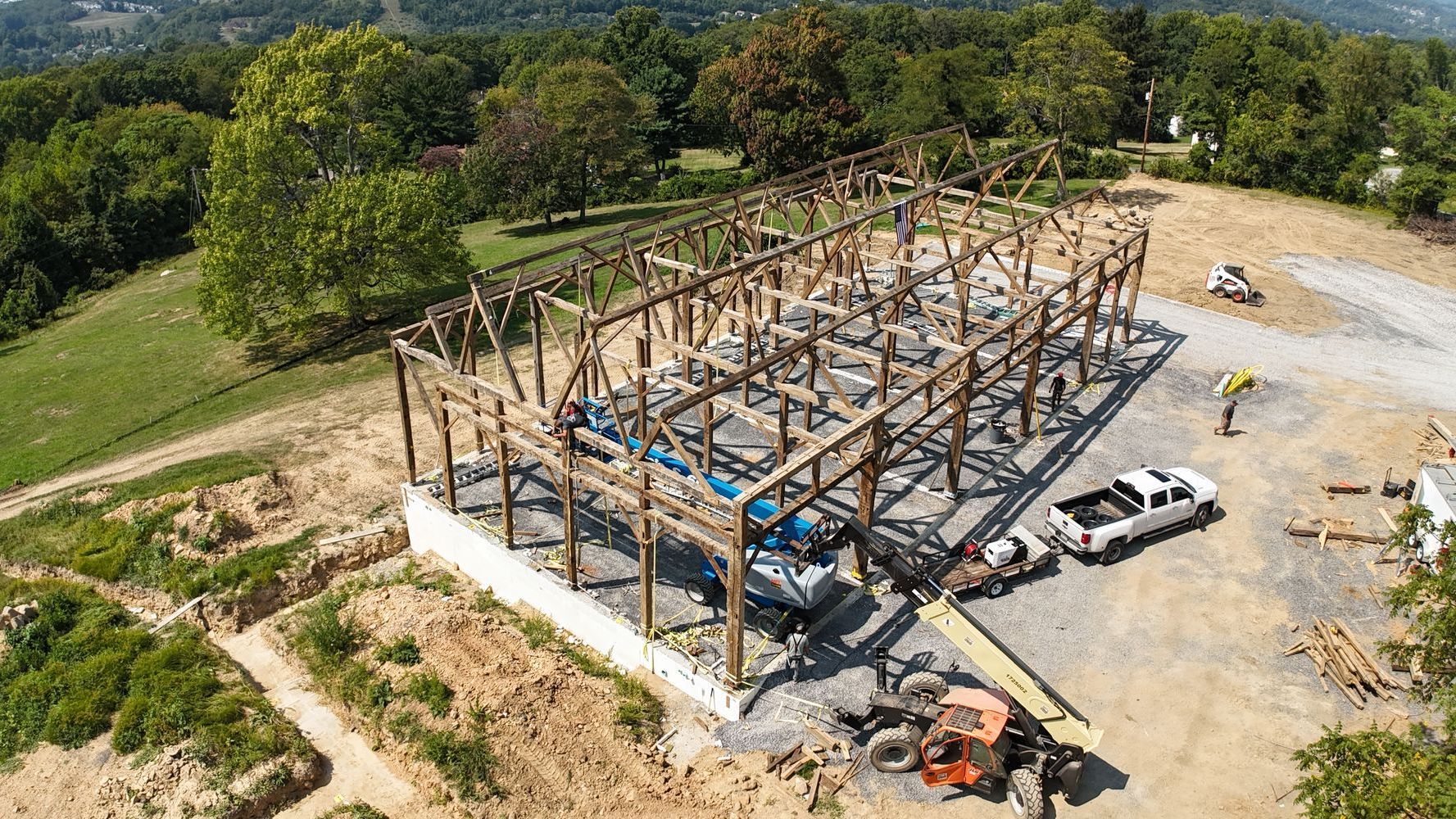 Build a luxury home using a heritage American barn