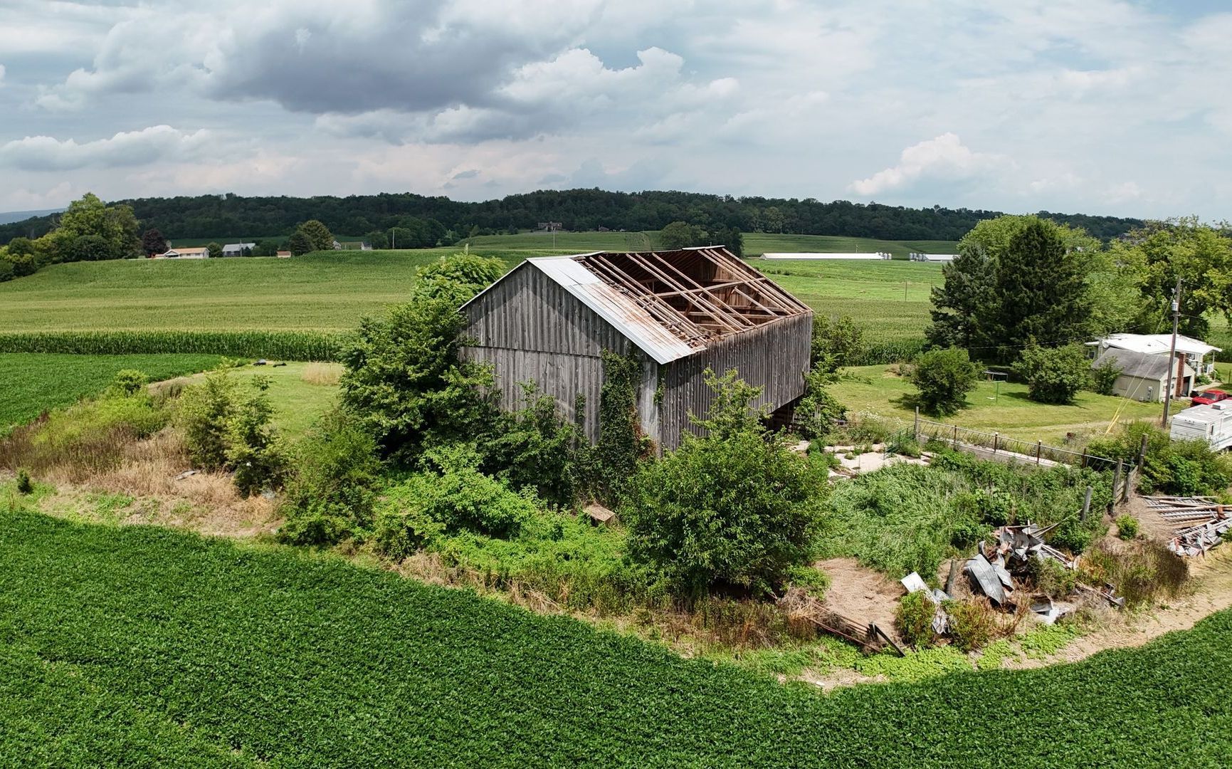 An old barn converted into luxury home 