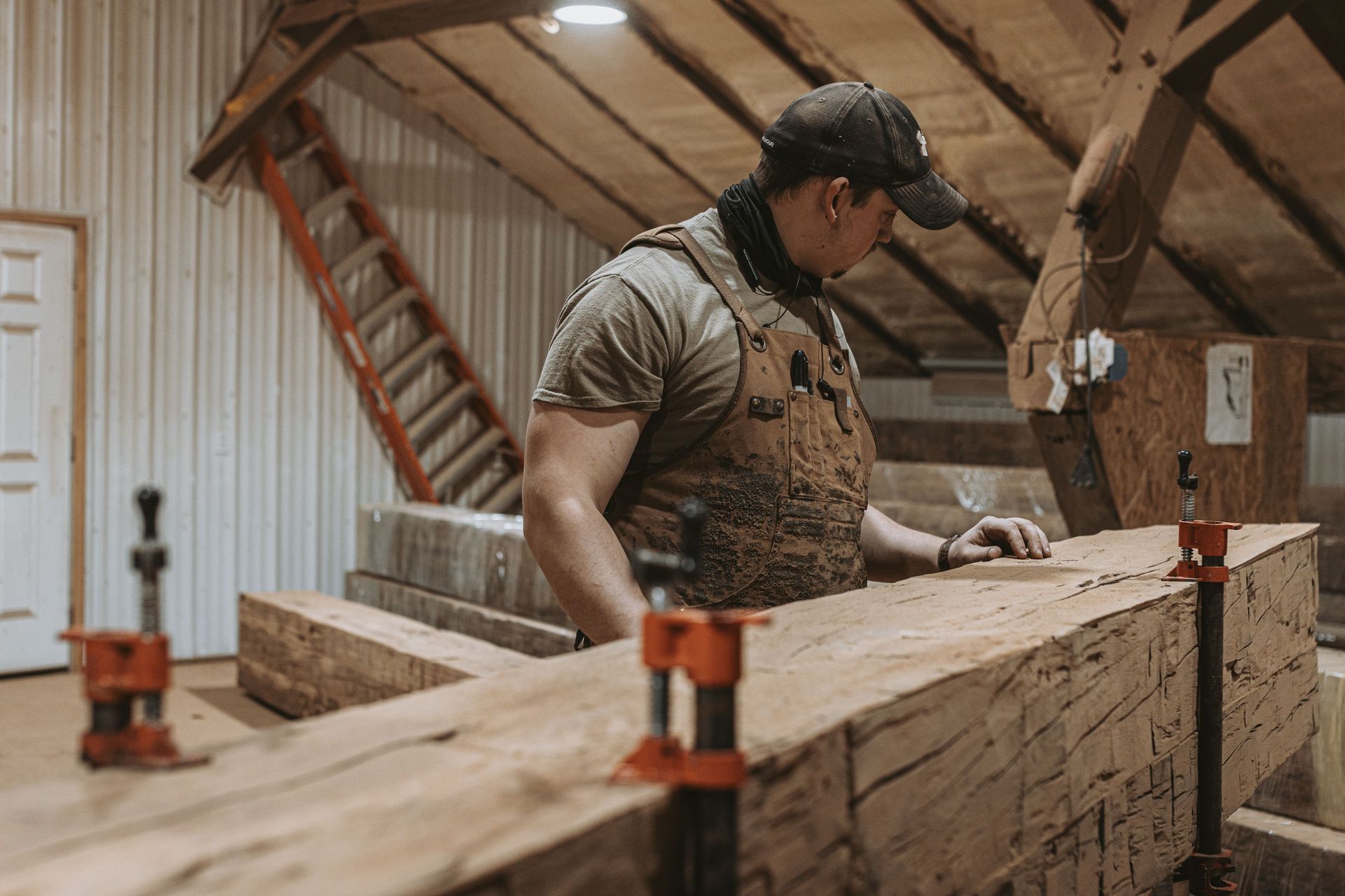 Historic lumber refinishing and reuse USA