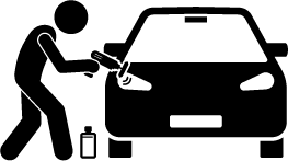 Scheinwerfer Politur Icon