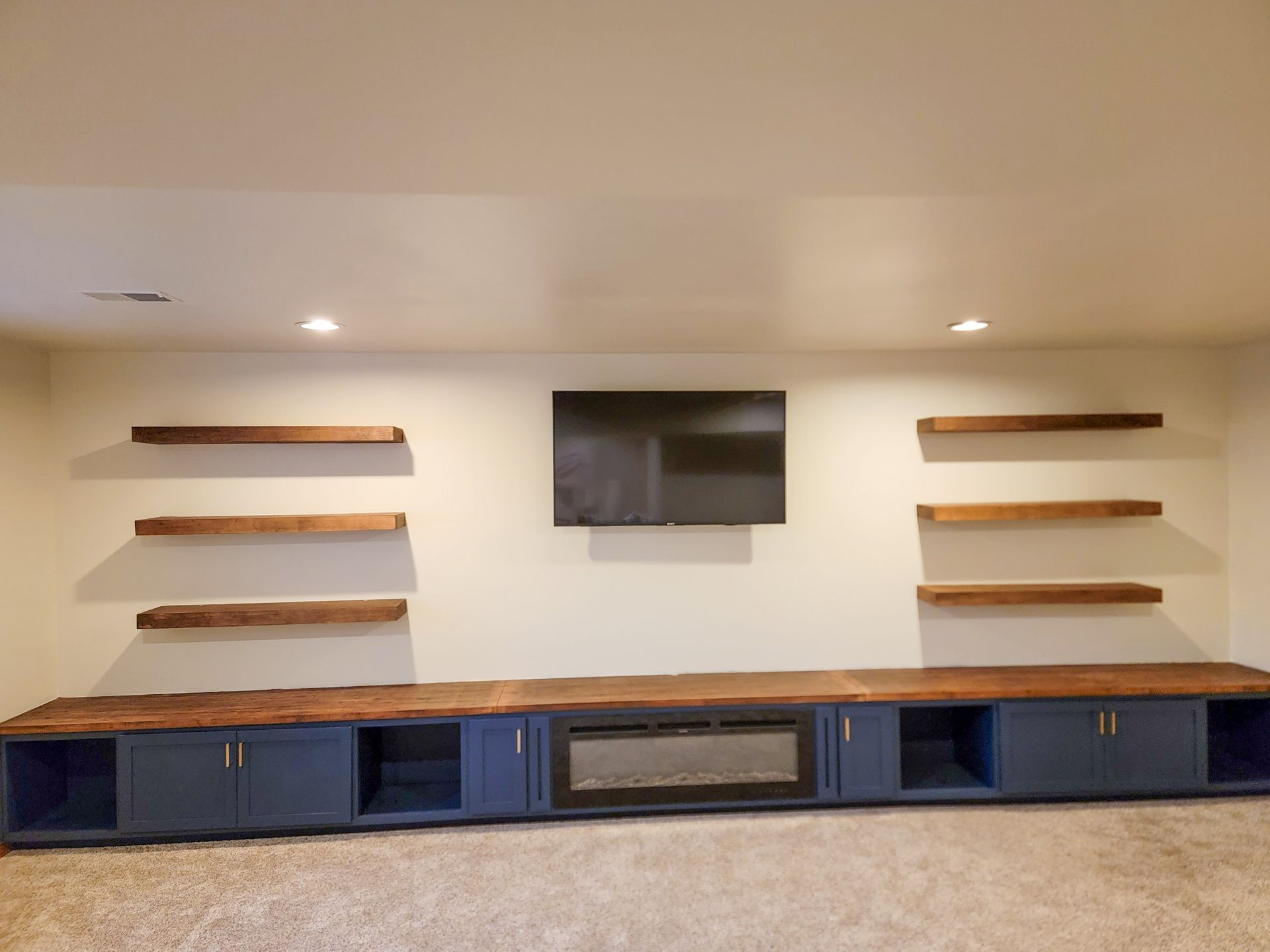 Husky Timber Woodworking entertainment center
