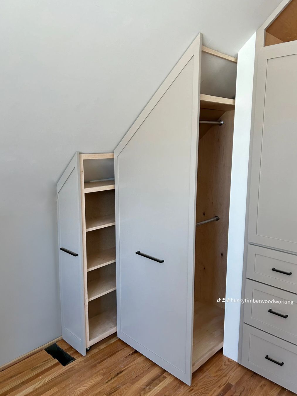 Rollout shoe & clothes organizer
Husky Timber Woodworking