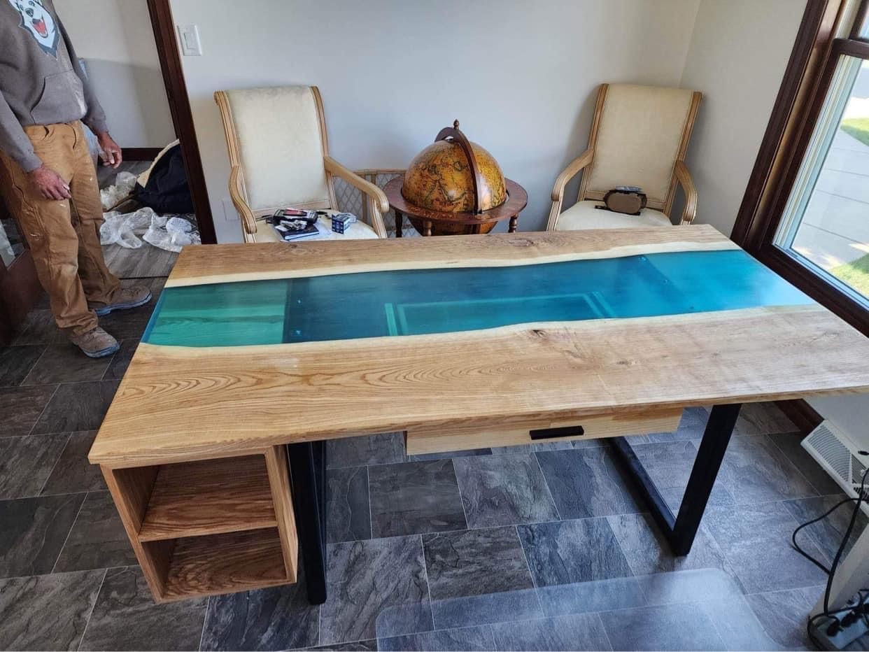 Epoxy Custom Table