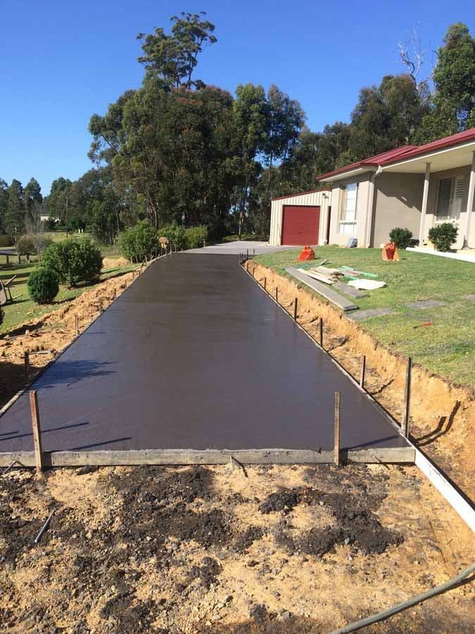 Driveways And Footpaths — Batemans Bay, NSW — JSC Contracting Excavation