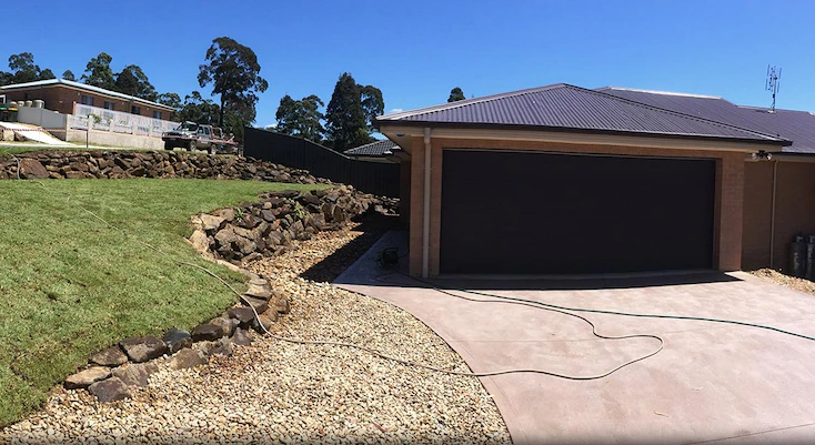 Texture Coated Concrete — Batemans Bay, NSW — JSC Contracting Excavation