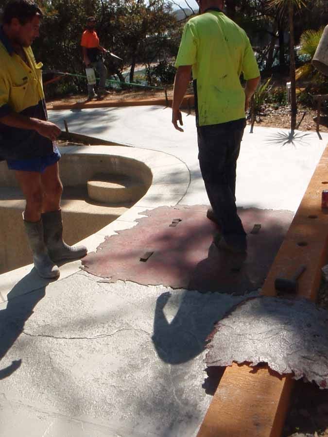 Stamped concrete — Batemans Bay, NSW — JSC Contracting Excavation