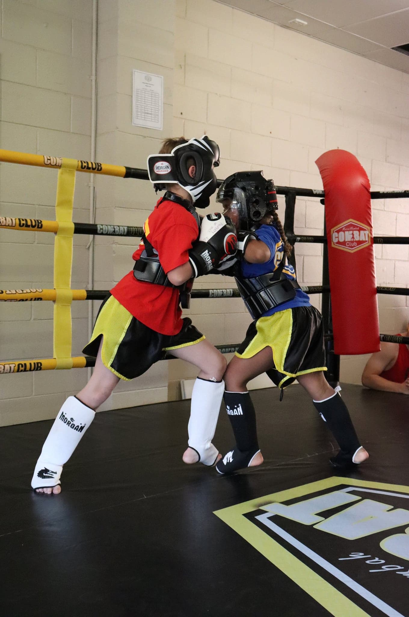 Kids Training Muay Thai in the Gym — Murwillumbah Combat Club in Murwillumbah, NSW