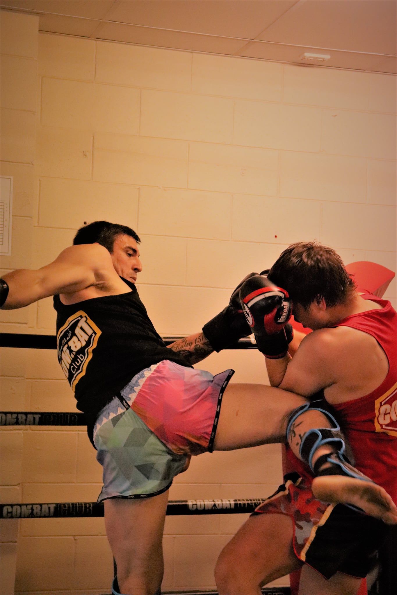 Fight Practice with Sparring Partner — Murwillumbah Combat Club in Murwillumbah, NSW