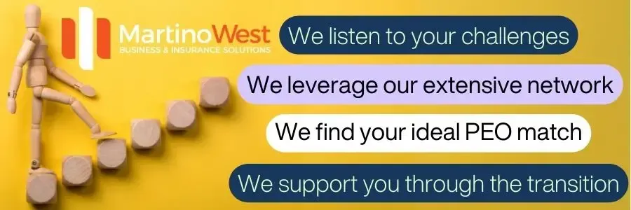 Wooden figure stepping up wooden blocks. Text: