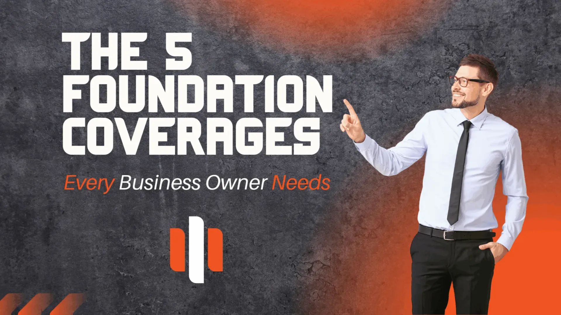 Man pointing at text