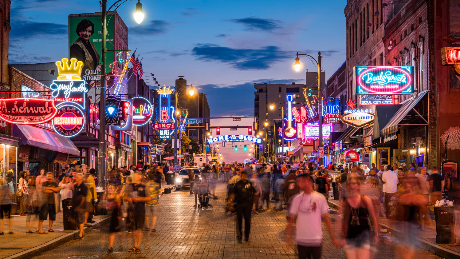 Beale St. in Memphis