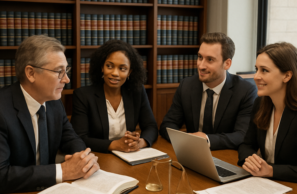 Small Firm lawyers discussing shared risk for LPL