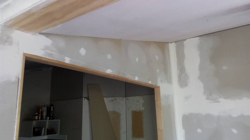 A Room with A Door and A Ceiling that Is Being Remodeled — Your Local Handywoman in Burnett Heads, QLD