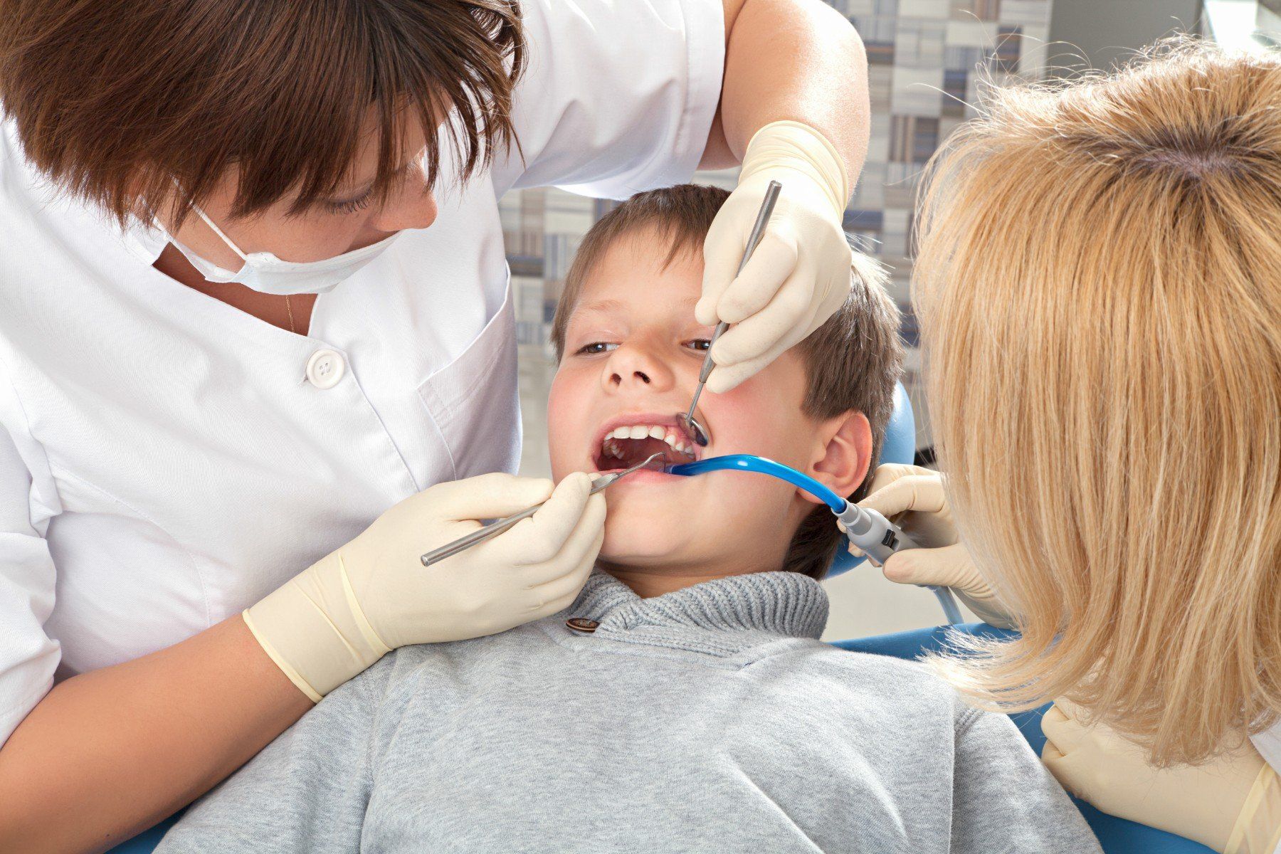dentista con area bambini