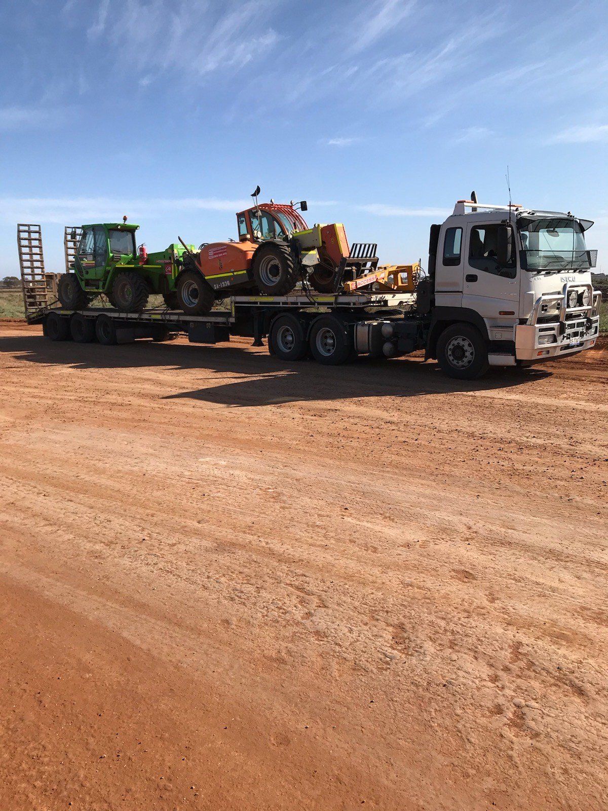 4 Axle Deck Widener Transport
