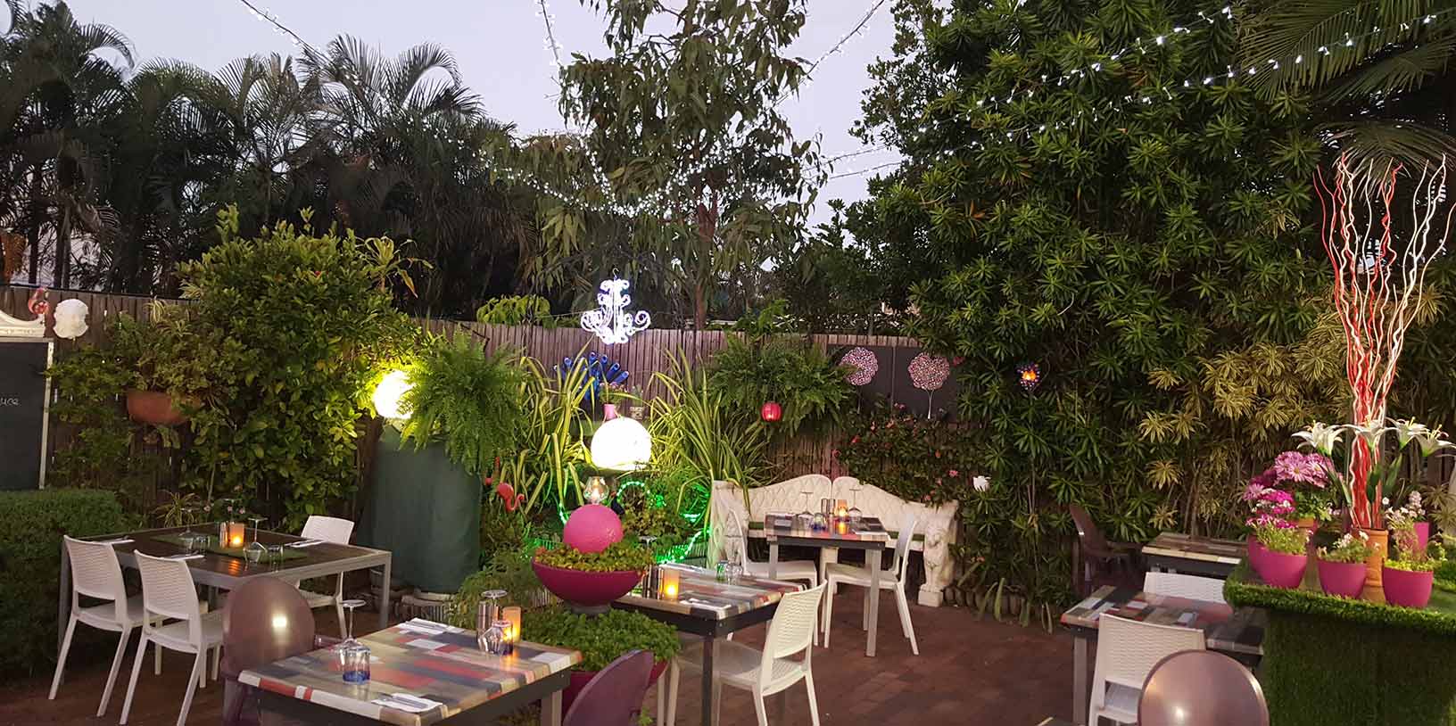 Outdoor Dining Area — Restaurant in South Townsville, QLD