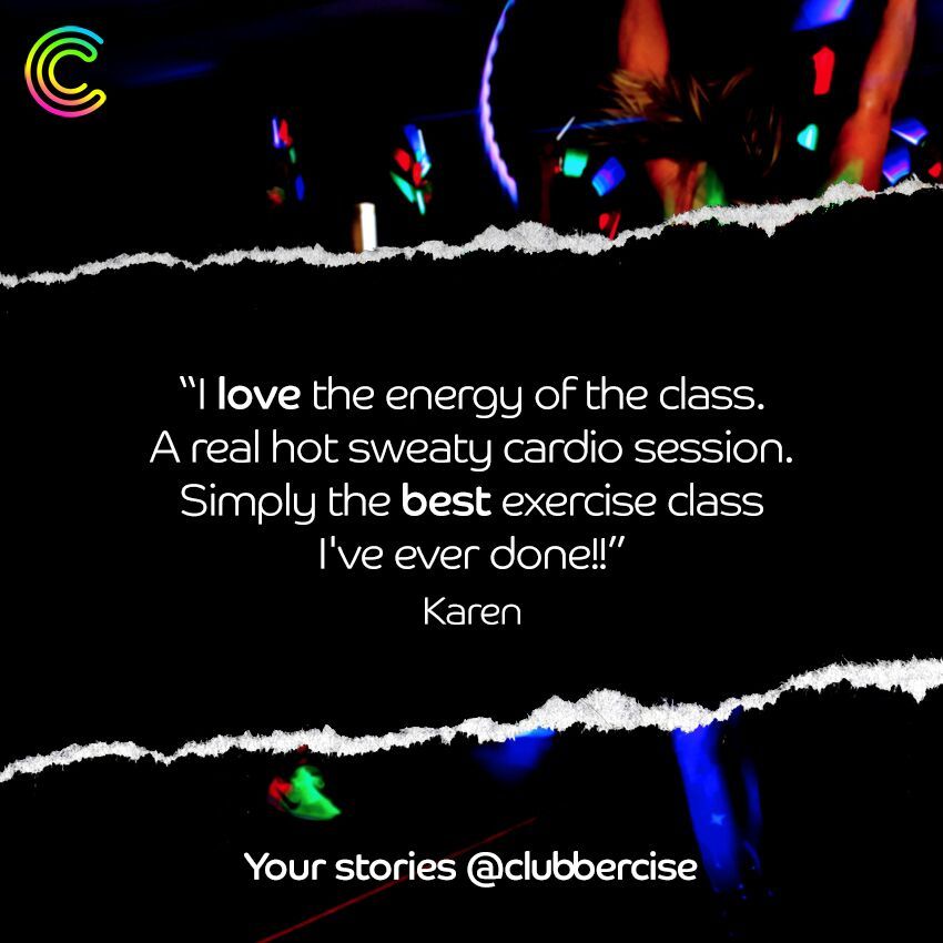 High energy fitness class